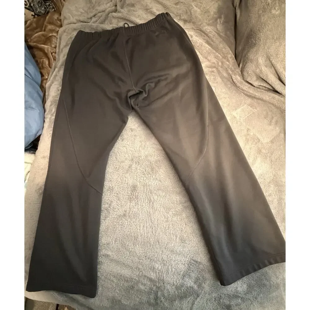 The North Face Mens Large Fleece Lined Pants Black Outdoor Hiking